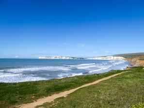 Blick von der Unterkunft