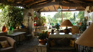 Terrace/patio - Le Mas des Sources (Saint-Sebastien-d'Aigrefeuille)