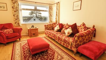 Casa de campo | Área de sala de estar | Televisión y reproductor de DVD