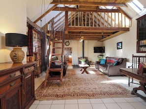 Cottage | Living area | TV - Milltown House (Turriff)