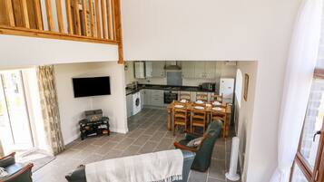 Stuga | Vardagsrum | Tv