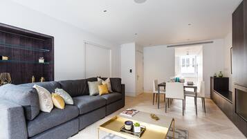 Apartment, 2 Bedrooms | Living area | Flat-screen TV