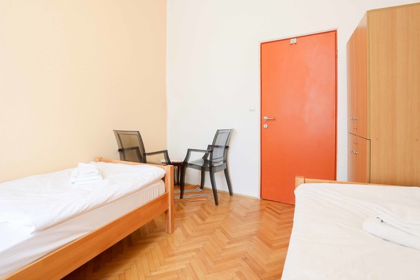 Standard Twin Room, Shared Bathroom | Soundproofing, iron/ironing board (on request), free WiFi, bed sheets