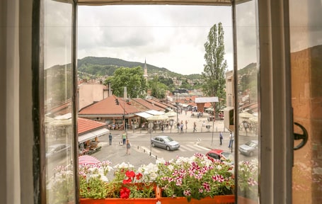 舒适双人房或双床房, 私人浴室, 城市景观 | 客房景观