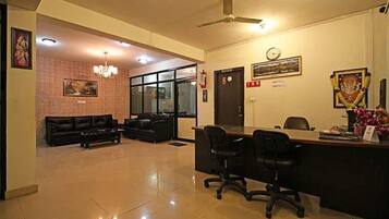 Mostrador para check-in y check-out