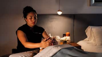 Aromatherapy, facials, massages