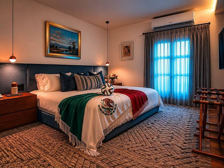Suite Sharon | Roupas de cama antialérgicas, frigobar, cofres nos quartos