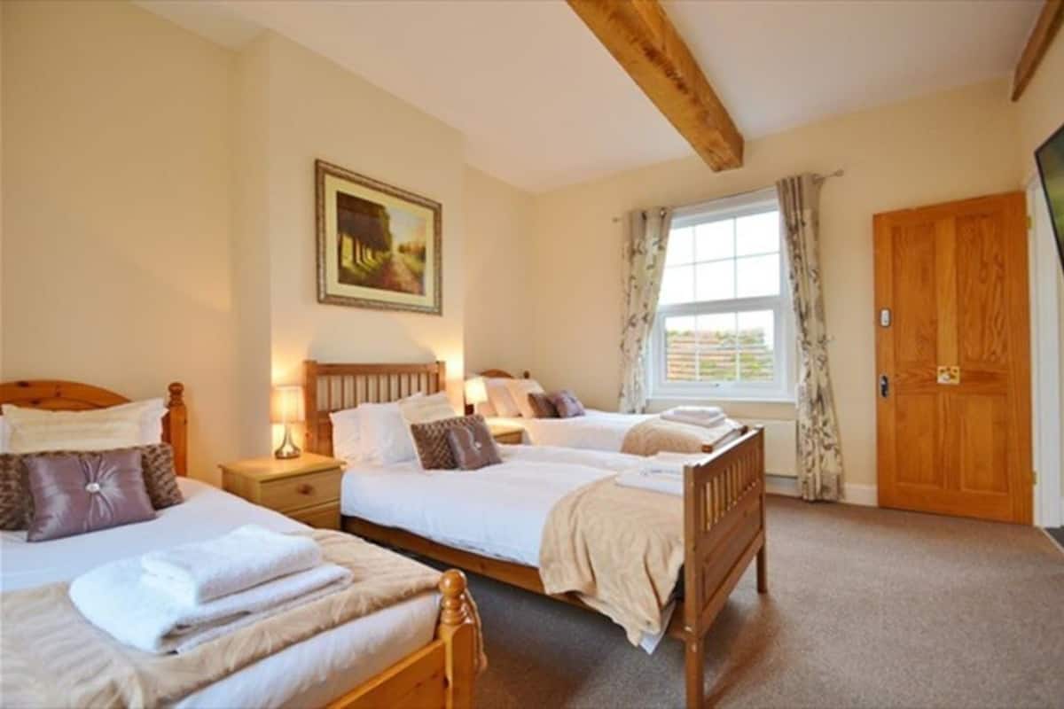 Basic Triple Room, Non Smoking | Hypo-allergenic bedding, individually decorated, individually furnished