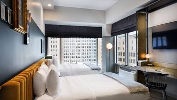 Habitación, 2 camas Queen size, para no fumadores | 1 habitación, ropa de cama de alta calidad y camas con pillow-top