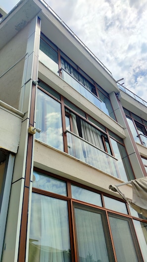 Façade de l’hébergement 
