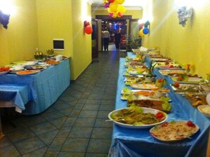 Breakfast buffet