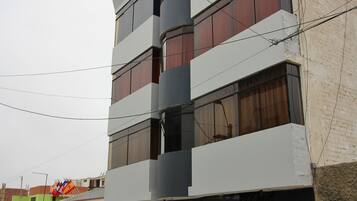 Fassade der Unterkunft