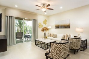 House, Private Pool (7 bedrooms, 7 bathrooms - RR) | Living area | Flat-screen TV