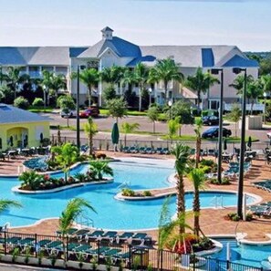 Indoor pool, outdoor pool