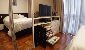 1 soverom, strykejern/-brett, wi-fi og sengetøy