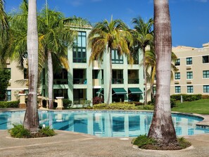 屋外プール、温水プール