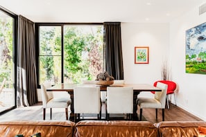Dining - Bohemia House & Garden. It’s all about the views.  (Daylesford)