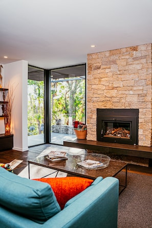 Interior - Bohemia House & Garden. It’s all about the views.  (Daylesford)