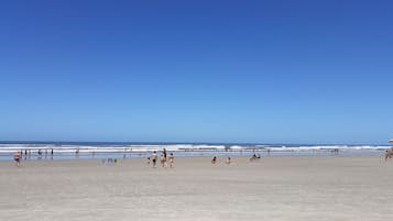 On the beach