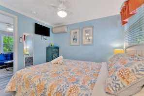 1 chambre, fer et planche Ă repasser, Wi-Fi, draps fournis