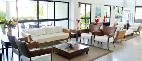 Blick von der Unterkunft