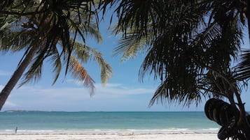 On the beach