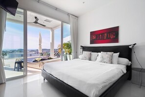 5 bedrooms, iron/ironing board, Internet, bed sheets