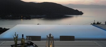 Crete Lassithi Holiday 'Villa Tholos Crete'in Kavousi Beach Tholos Piscine privée 