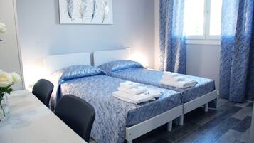 1 camera, accesso a Internet, lenzuola