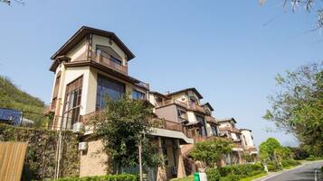 Fassade der Unterkunft