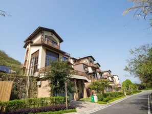 Fassade der Unterkunft