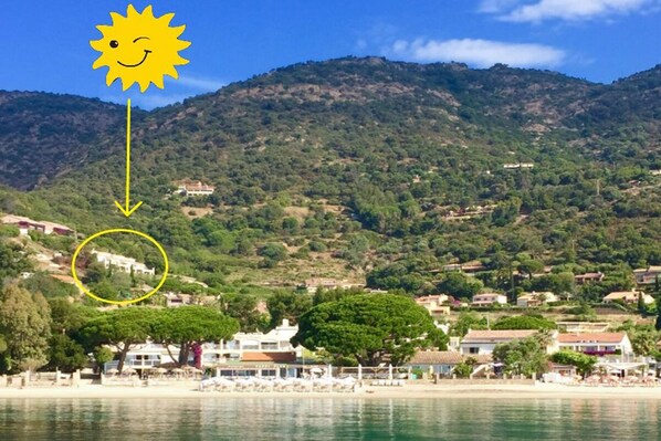 Beach nearby