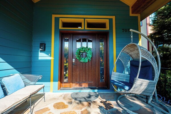 Terrace/patio - Charm & Style in Downtown Little Rock (Little Rock)