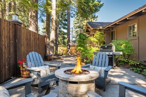 Terrace/patio - Panoramic Lake View Home,Tahoe City,New Remdl,HotTub,EVchrgr,Private Beach Club! (Tahoe City)
