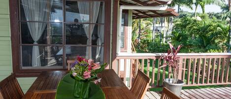 Opções para refeição ao ar livre