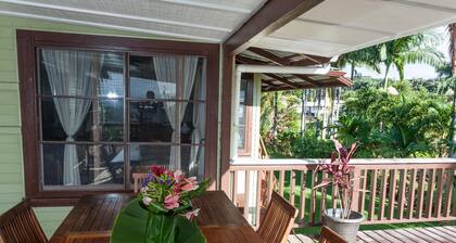 Traditional Hawai'i home near Hilo town - solar powered!