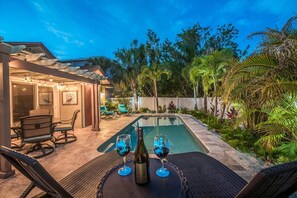 Ulkouima-allas, lämmitetty uima-allas