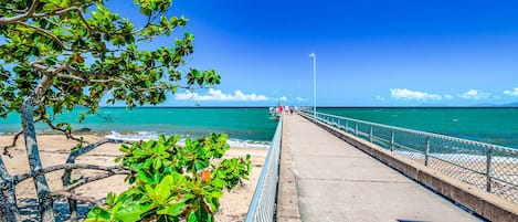 Beach nearby, beach towels