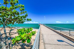 Beach nearby, beach towels