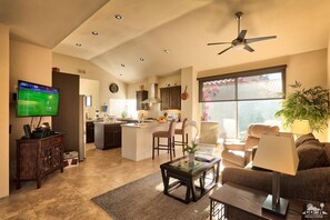 Living area - #1 Rated Luxury Resort Style House with Heated Pool and Spa in Upscale PGAWest (La Quinta)
