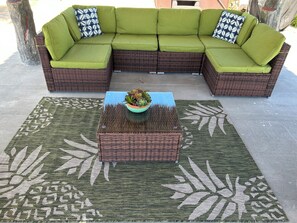 Terrace/patio - DUPLEX IN DUCK KEY, 2 Bedroom /2 Bath  w/40' Dock,  Trailer Storage Incl. (Marathon)