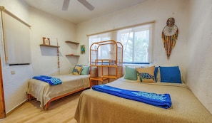 2 chambres, Wi-Fi gratuit, draps fournis