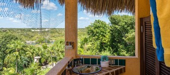 One-of-a-Kind Akumal Villa – Eclectic Design, Pool & Private Lagoon Access
