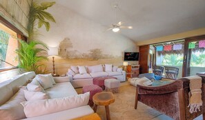 Smart TV - One-of-a-Kind Akumal Villa – Eclectic Design, Pool & Private Lagoon Access (Akumal)