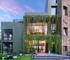 Entrada de la propiedad