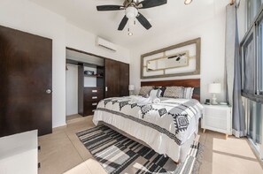 3 Schlafzimmer, Zimmersafe, kostenloses WLAN, Bettwäsche
