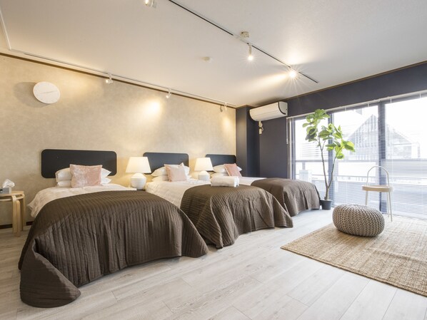 2 bedrooms, desk, soundproofing, iron/ironing board - nid NAMBA Rich Heim (Osaka)