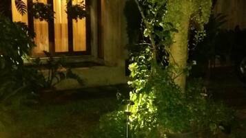 Front of property – evening/night