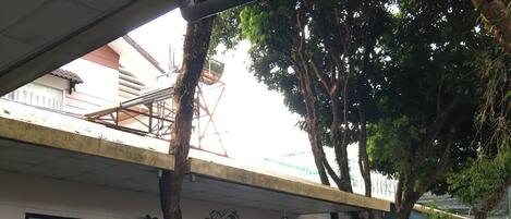 Façana frontal de l'allotjament