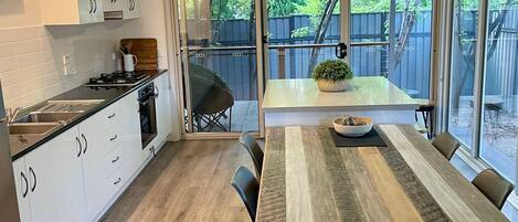 Microwave, oven, toaster